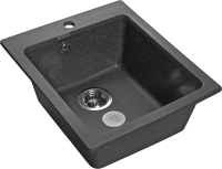 Кухонная мойка GranFest Practik 505, P-505 графит